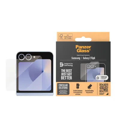 Zdjęcie produktu dla PanzerGlass ® Screen Protector Samsung Galaxy Z Flip7 FE | Flip6 | Classic Fit