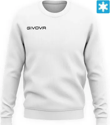 Produktbild von Givova Sweatshirt Felpa Weiß Weiß