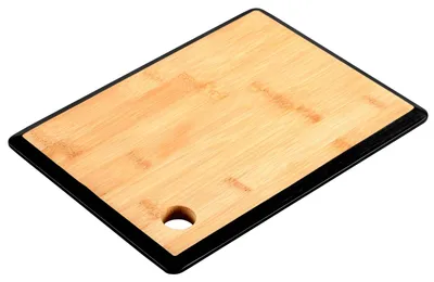 Immagine prodotto di KESPER Tagliere con bordo nero, 27 x 19 x 1,5 cm, bambù KESPER 58270