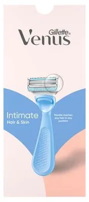 Produktbild von Gillette Venus Intimate, Rasierer +5 Ersatzklingen