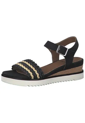 Produktbild von s.Oliver Flache Sandale 5-5-28209-28 Schwarz Red Label