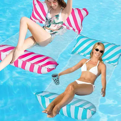 Zdjęcie produktu dla Wodna huśtawka, Nadmuchiwany materac do pływania, 4-w-1, Dla dorosłych i dzieci, Do basenu lub na plażę