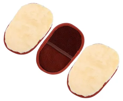 Produktbild von 3er Pack Plüsch Autowaschhandschuhe Saugfähig Kratzfrei für die Fahrzeugreinigung