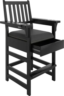 Produktbild von Stradivari Billardstuhl "Palchetto", Schwarz