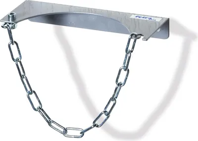 Zdjęcie produktu dla Stalowy płaski wspornik ścienny 1 stalowy kołnierz. Ø 140 mm