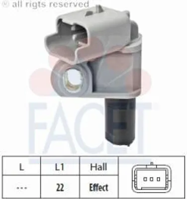 Produktbild von Facet Sensor, Nockenwellenposition  9.0460