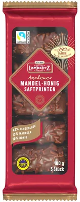 Produktbild von Lambertz Aachener Mandel-Honig Saftprinten 100g