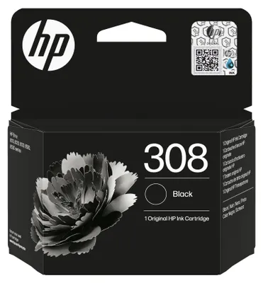 Immagine prodotto di HP 308 - Schwarz - Originale - Scatola - Tintenpatrone
