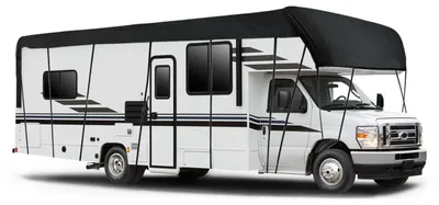 Image de Bâche caravane housse de protection camping-car - 5 x 3 m - Oxford 210D - Protection UV et revêtement argenté