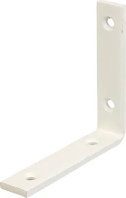 Produktbild von Balkenwinkel 100x100x20 mm weiß kunststoffbeschichtet 1 Stück