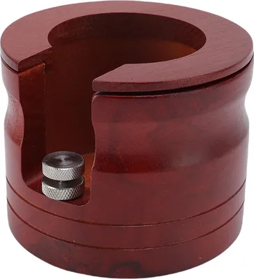 Zdjęcie produktu dla Stojak na portafiltr do kawy z litego drewna z regulacją wysokości dla portafiltra 51 mm 54 mm 58 mm