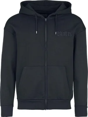 Produktbild von Peanuts Kapuzenjacke Herren Snoopy schwarz L