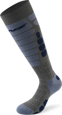 Obrázek produktu pro Ponožky Lenz Skiing 5.0, šedá/modrá, 45-47