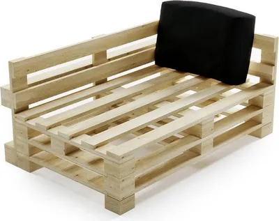 Produktbild von Abziehbares eckkissen aus polyester BANANAIR 60x40 cm, schwarz