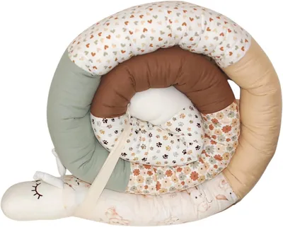 Produktbild von Personalisierbare Bettschlange/Bettschnecke XXL mit einer Länge von 250 cm für Seitenschläfer
