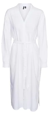 Imagen del producto de Vero Moda, camisa de manga larga, color blanco, talla XL, para mujer, color blanco, talla XL