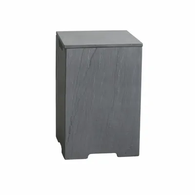 Produktbild von Elementi Abdeckung für Gasflasche in Sandstein-Optik grau 40 x 40 x 63 cm (L x B x H)