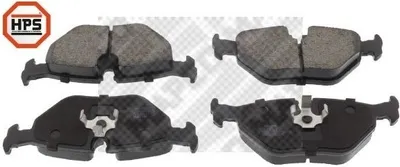 Produktbild von MAPCO 6581HPS Bremsbeläge Satz Hinten für BMW 3 Limousine (E46) 3 Touring (E46) 3 Coupe (E46) 3 Cabrio (E46) 3 Limousine (E36)