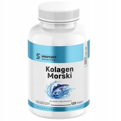 Produktbild von Marine Kollagen 1800 mg 120 Kapseln INSPORT
