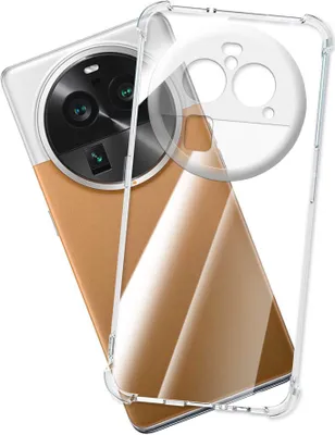 Produktbild von TPU Hülle Clear Armor Soft Case für Oppo Find X6 Pro (PGEM110,PGEM10, 6.82'') - transparent