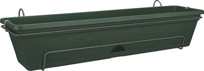 Obrázok produktu pre elho green basics trough allin1 70cm, Kvetináč, Hanging, Polypropylén (PP), Zelená, Obdĺžnik, Vonkajší