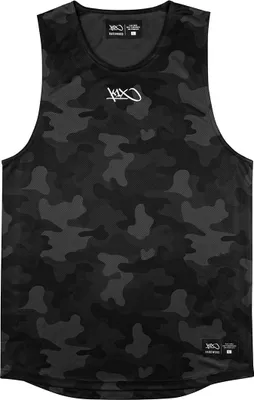 Produktbild von K1X Hardwood | Anti Gravity | Basketball Jersey, Farbe:schwarz camouflage, Kleidergröße:XXS