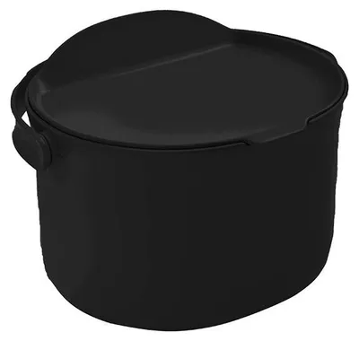 Obrázek produktu pro KOKOZA, o.p.s. Nádoba na bioodpad Organko Daily, černá