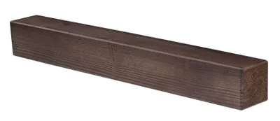 Produktbild von levandeo Wandregal Holz Massiv 80x10cm Nussbaum Farbig Wandboard Regal Vintage
