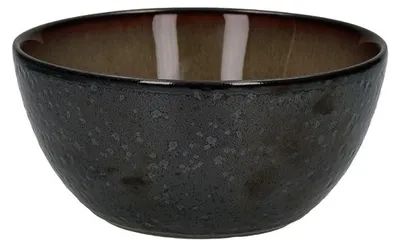 Imagen del producto de Pomax, cuenco pequeño de cerámica, color sepia, diámetro 11,2 cm, altura 6 cm