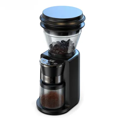 Produktbild von HiBREW G3 Elektrische Kaffeemühle, 210g Trichter 40mm Kegelmahlwerk, 31 Einstellstufen, Antistatischer Doppel-Luftbläser, Barista-Mahlung für Espresso