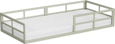 Immagine prodotto di Letto per bambini Vitalispa Minno Grigio 90x200 con materasso, Model 57755