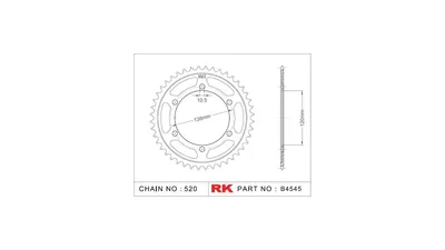 Immagine prodotto di Pignone RK 520 38T acciaio argento