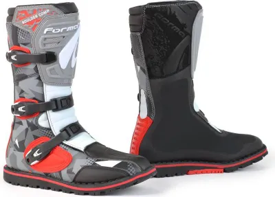 Zdjęcie produktu dla Moto boty FORMA BOULDER COMP camo červeno/bílo/šedé 43