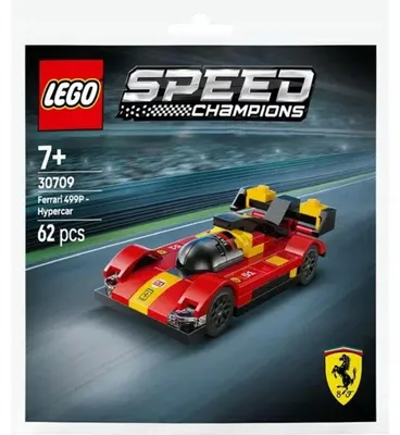 Obrázok produktu pre LEGO Speed Champions Hyperauto Ferrari 499P, Stavebnica, 7 rok / roky, Plast, 62 kusov, 43 g