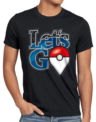 Produktbild von A.N.T. Let's Go Mosterball Herren T-Shirt monster spiel online