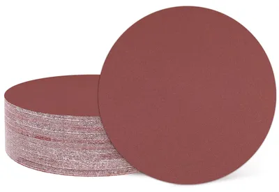 Obrázek produktu pro 25 kusů brusných kotoučů, průměr 50 mm, zrnitost 400, s suchým zipem pro brusky