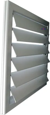 Produktbild von Überdruck Abluftgitter LG 3636 RAA Lamellengitter Alu 355 x 355mm Lüftungsgitter