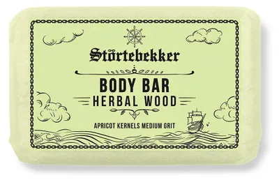 Produktbild von Body Bar Herbal Wood - 120g – 1x 120g - feste Duschseife mit natürlichem Peeling Effekt - festes Duschgel Männer