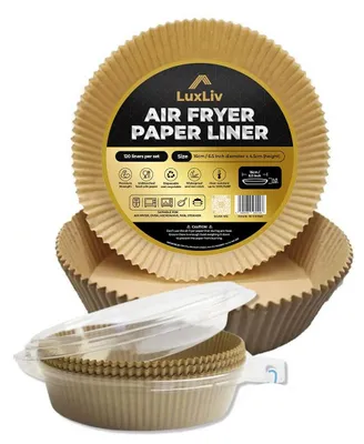 Obrázok produktu pre 120 kusov jednorazových papierových vložiek do fritézy s nepriľnavou vrstvou