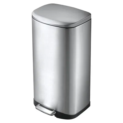 Image de EKO - Della Poubelle à pédale 35 litres - Stainless steel Plastic - Matt Inox