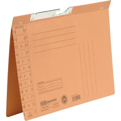 Obrázek produktu pro ELBA kyvný pořadač, DIN A4, manilský karton, 250 g/m2, oranžový - pro trh: D - L - A - CH - 50 kusů (90421 OG)