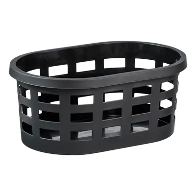 Produktbild von plast team Wäschekorb BOSTON 36,8 Liter schwarz