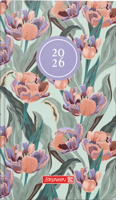 Image de BRUNNEN 1075615026 Calendrier de poche9x15cm 2S/1W Botanical