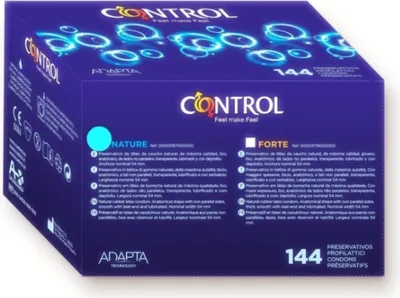 Image de Préservatifs CONTROL Control Nature Professional Box 144 unités - Paquet de 144