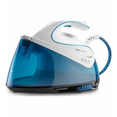 Obrázek produktu pro Ufesa AQUA STEAM, 2400 W, 320 g/min, 6 bar, 120 g/min, Modrá, Bílá, 2 min