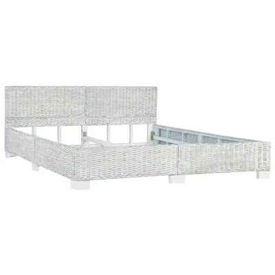 Obrázok produktu pre vidaXL Posteľ Grey Natural Rattan 180x200 cm