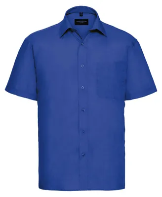 Produktbild von Russell Collection - "Classic" Hemd für Herren kurzärmlig LT4445 (4XL) (Helles Königsblau)