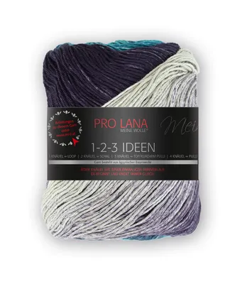 Produktbild von Pro Lana 1-2-3 IDEEN 100 g Sommergarn mit einzigartigem Farbverlauf Farbe 010 - ocean
