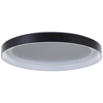 Produktbild von BRILLIANT schwarze LED-Deckenlampe QUITO mit Glitzereffekt | Ø 33 cm | 24W 2700 lm 3000 K | Metall/Kunststoff
