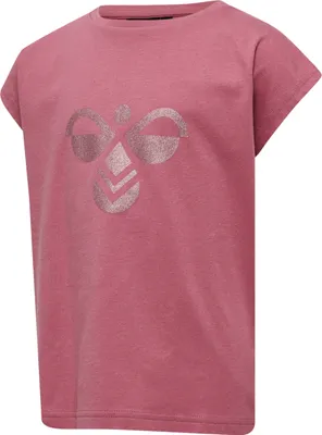 Produktbild von hummel hmlDIEZ T-SHIRT S/S - HEATHER ROSE - 146